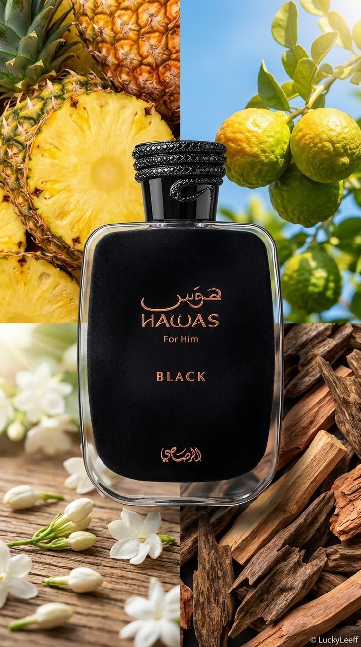 Rasasi Hawas Black EDP 100ml Masculino