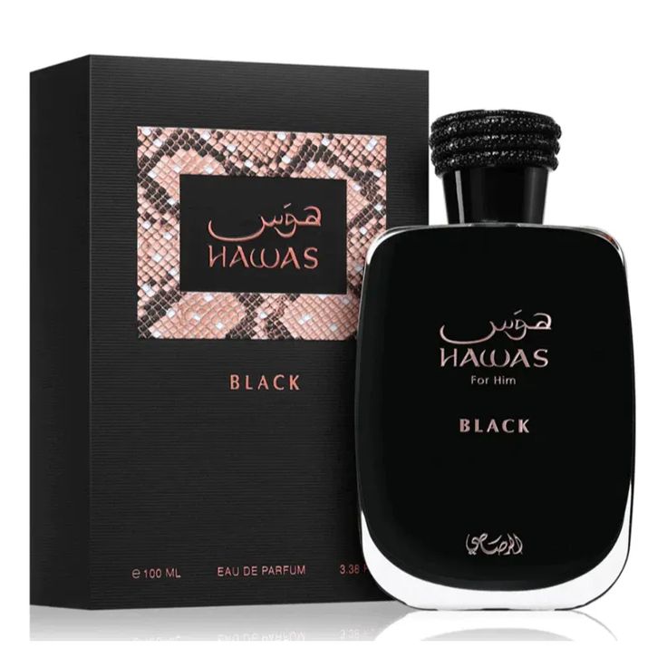 Rasasi Hawas Black EDP 100ml Masculino